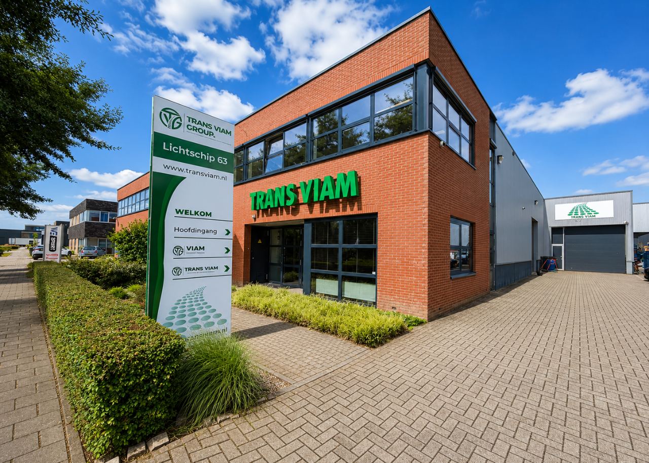 Het pand van Trans Viam aan Lichtschip 63 in Houten